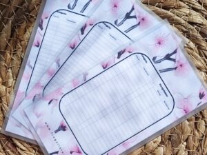 Budget Binder TrackerKirschblüte
