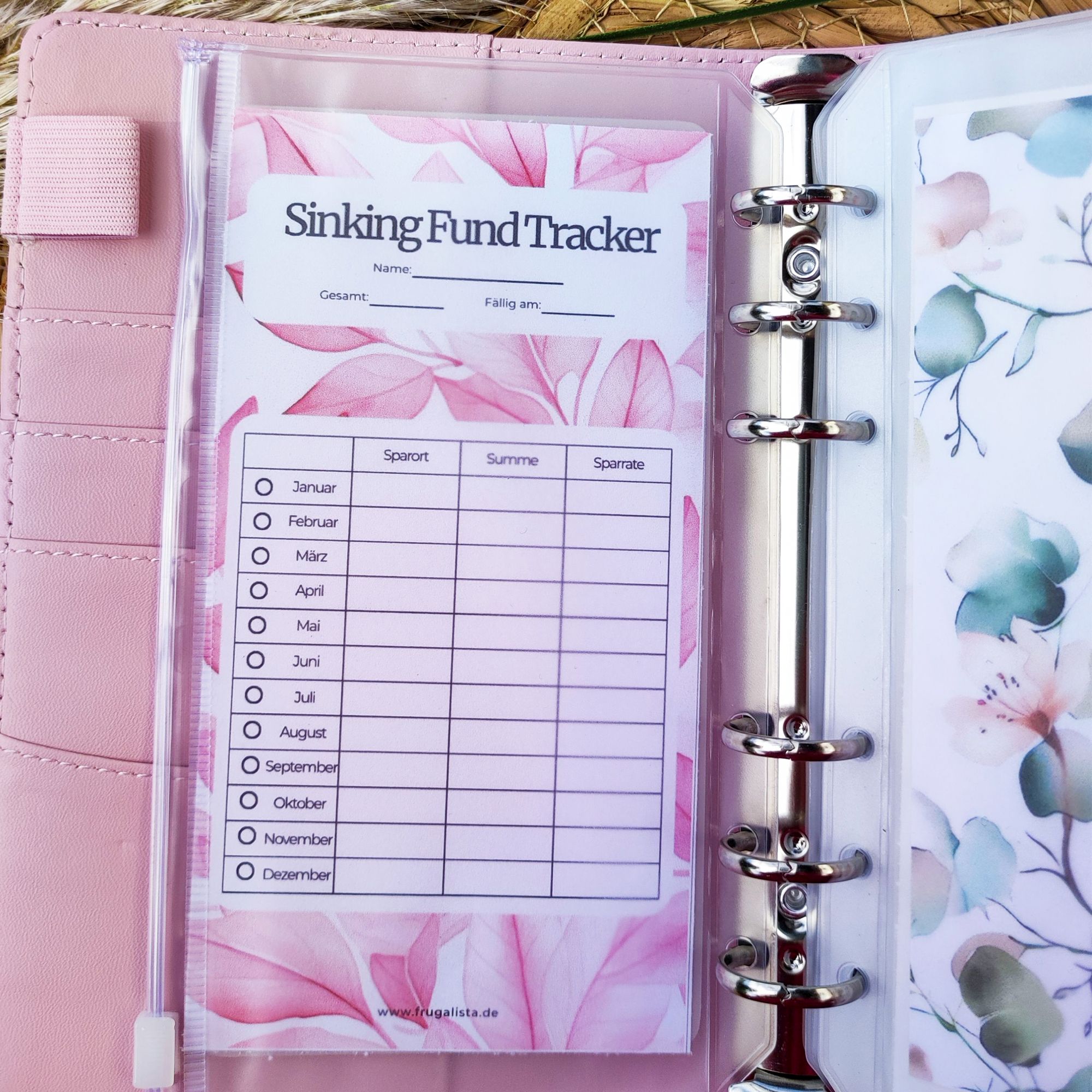 Set Sinking Fund Tracker Design Blatt – Bild 4